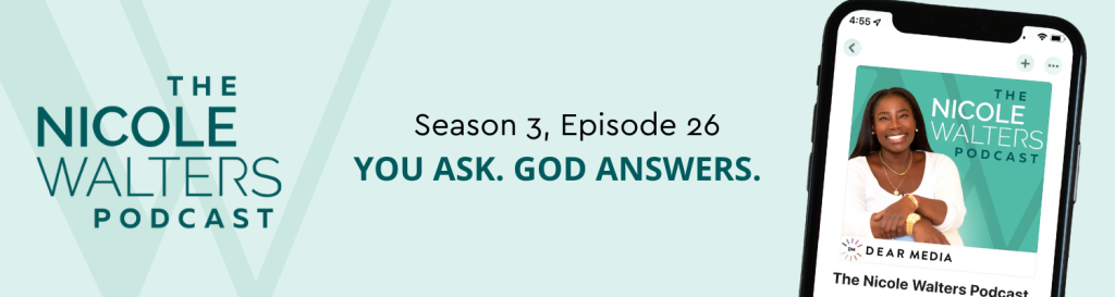 Season 3, Episode 26: You ask. God Answers.